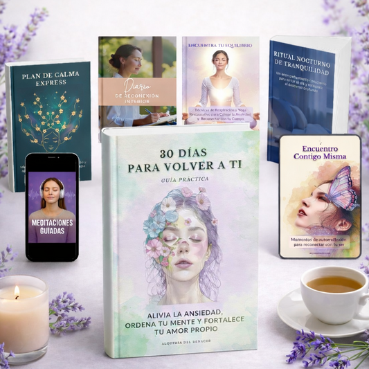 Guía Práctica: 30 Días para Volver a Ti + 6 Bonos exclusivos
